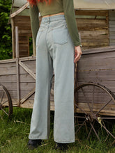 ROMWE Fairycore Butterfly Graphic Straight Leg Jeans